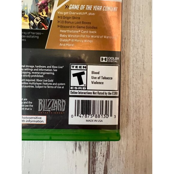 Overwatch Game Of The Year Edition Xbox One Video Game - Picture 4 of 5